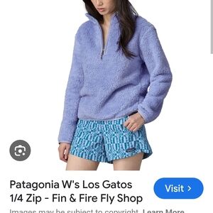 Patagonia Lavender 1/4 Zip Fleece Pullover